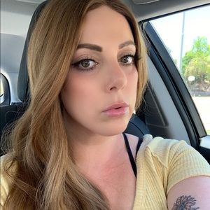 20” Brazilian Hair Ginger Wig